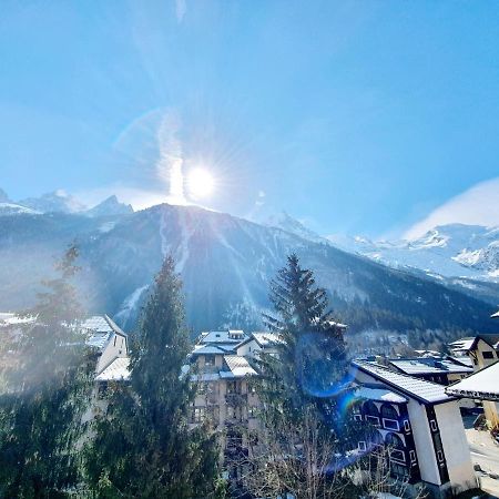 Апартаменты La Riviere Vue Mont Blanc Шамони Экстерьер фото